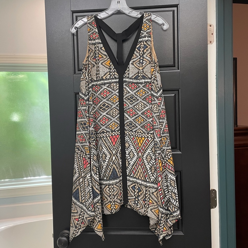 Printed Chiffon Dress